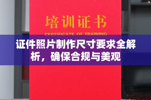 沙依巴克证件照片制作尺寸要求全解析，确保合规与美观