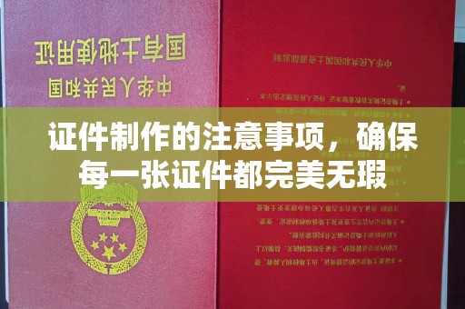 沙依巴克证件制作的注意事项，确保每一张证件都完美无瑕