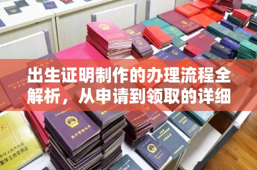 沙依巴克出生证明制作的办理流程全解析，从申请到领取的详细指南