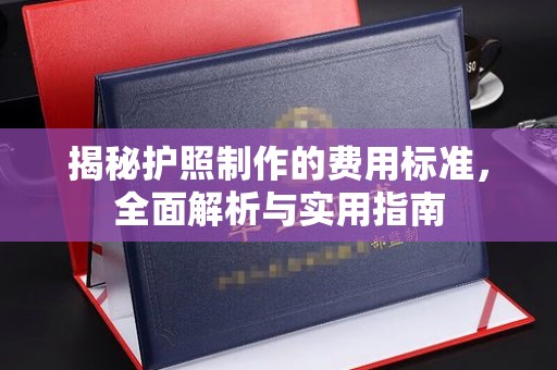 沙依巴克揭秘护照制作的费用标准，全面解析与实用指南