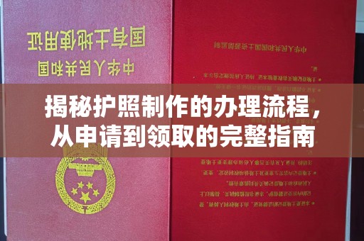 沙依巴克揭秘护照制作的办理流程，从申请到领取的完整指南