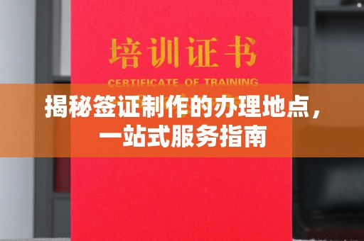 沙依巴克揭秘签证制作的办理地点，一站式服务指南