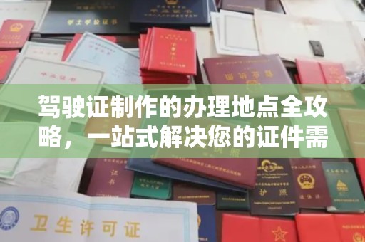 沙依巴克驾驶证制作的办理地点全攻略，一站式解决您的证件需求
