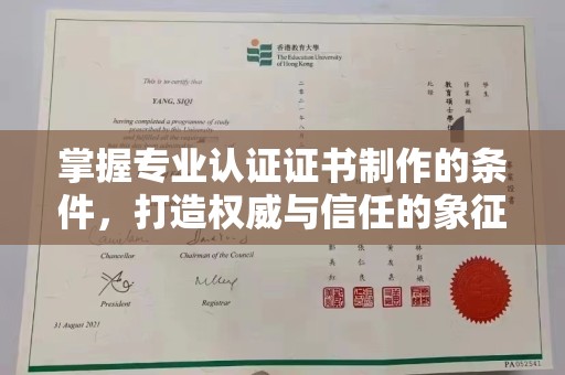 沙依巴克掌握专业认证证书制作的条件，打造权威与信任的象征